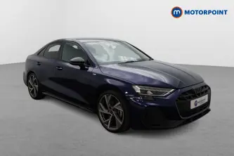 Audi A3 Black Edition Automatic Petrol Saloon - Stock Number (1667906) - Drivers side front corner