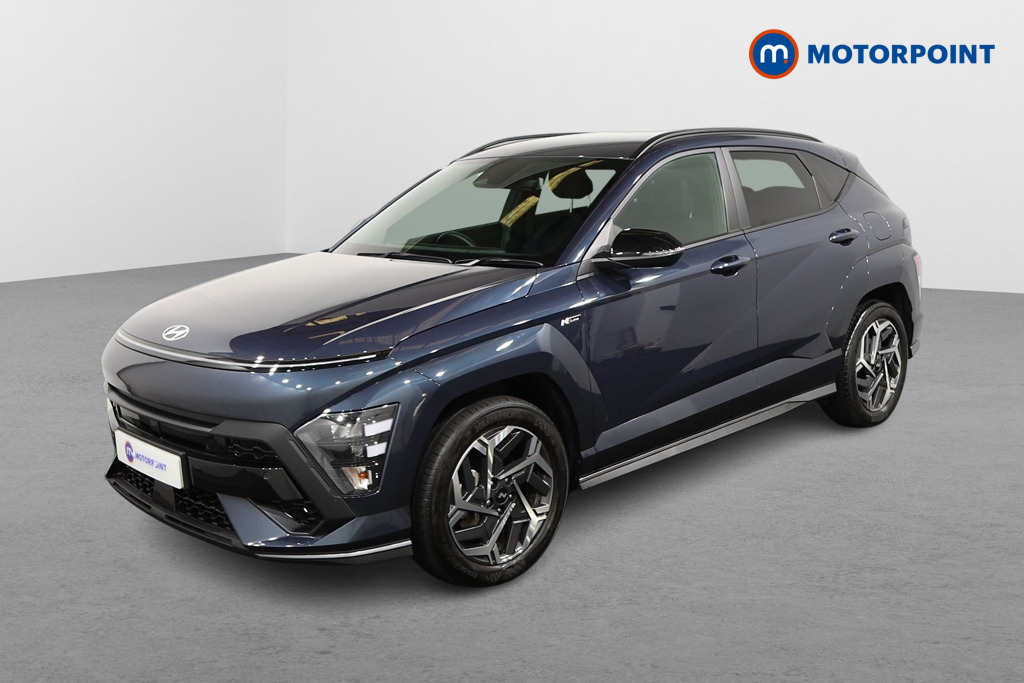 Hyundai Kona N Line Automatic Petrol-Electric Hybrid SUV - Stock Number (1669341) - Passenger side front corner