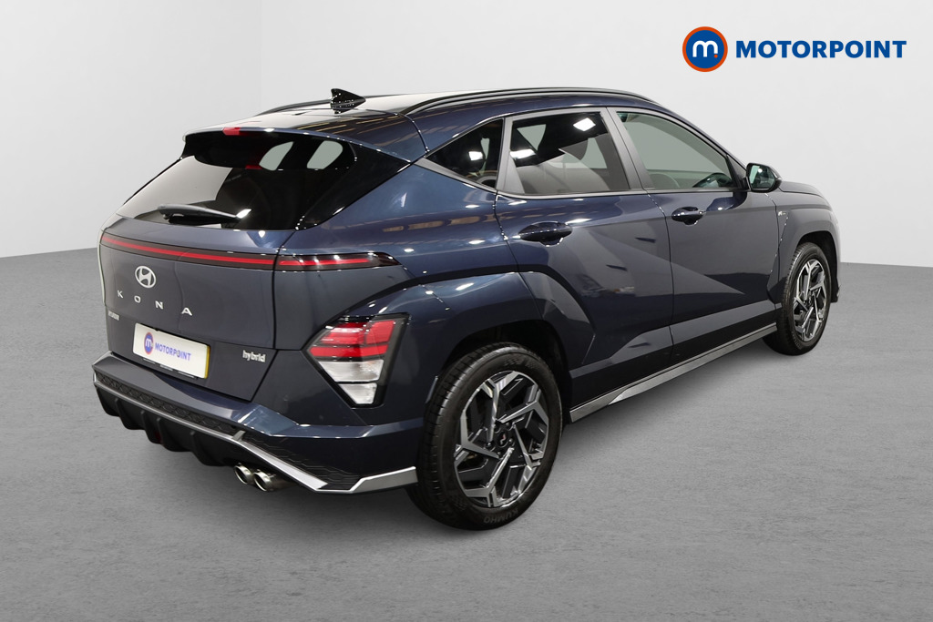 Hyundai Kona N Line Automatic Petrol-Electric Hybrid SUV - Stock Number (1669341) - Drivers side rear corner