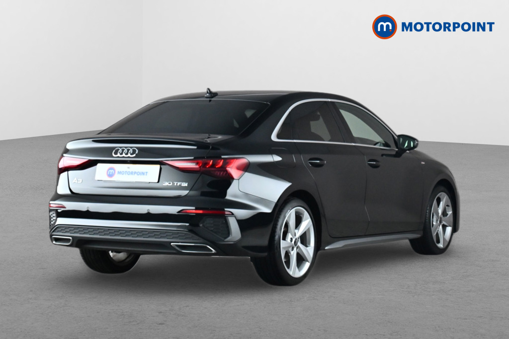 Audi A3 S Line Automatic Petrol Saloon - Stock Number (1669413) - Drivers side rear corner
