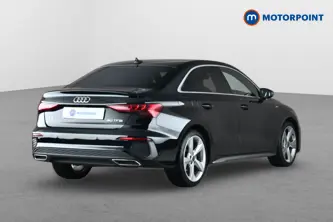 Audi A3 S Line Automatic Petrol Saloon - Stock Number (1669413) - Drivers side rear corner