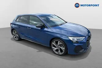 Audi A3 Black Edition Manual Petrol Hatchback - Stock Number (1670751) - Drivers side front corner