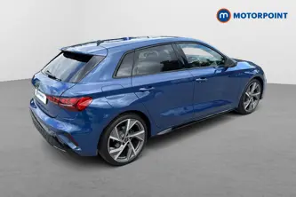 Audi A3 Black Edition Manual Petrol Hatchback - Stock Number (1670751) - Passenger side rear corner