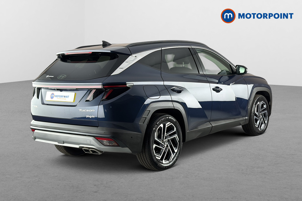 Hyundai Tucson Ultimate Automatic Petrol Plug-In Hybrid SUV - Stock Number (1671407) - Passenger side rear corner