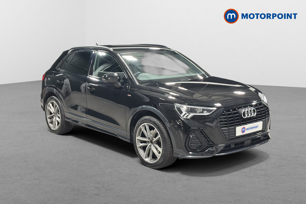 Audi Q3 Black Edition Automatic Petrol SUV - Stock Number (1654106) - Drivers side front corner