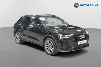 Audi Q3 Black Edition Automatic Petrol SUV - Stock Number (1654106) - Drivers side front corner
