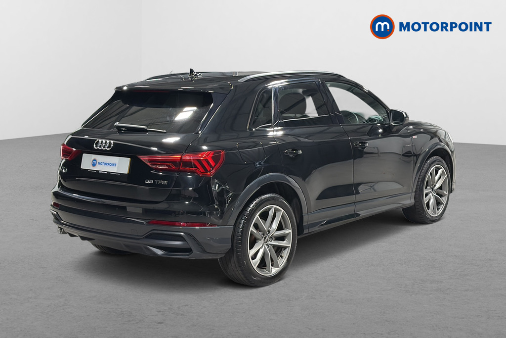 Audi Q3 Black Edition Automatic Petrol SUV - Stock Number (1654106) - Passenger side rear corner