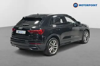 Audi Q3 Black Edition Automatic Petrol SUV - Stock Number (1654106) - Passenger side rear corner