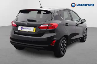 Ford Fiesta Titanium Manual Petrol Hatchback - Stock Number (1657843) - Drivers side rear corner
