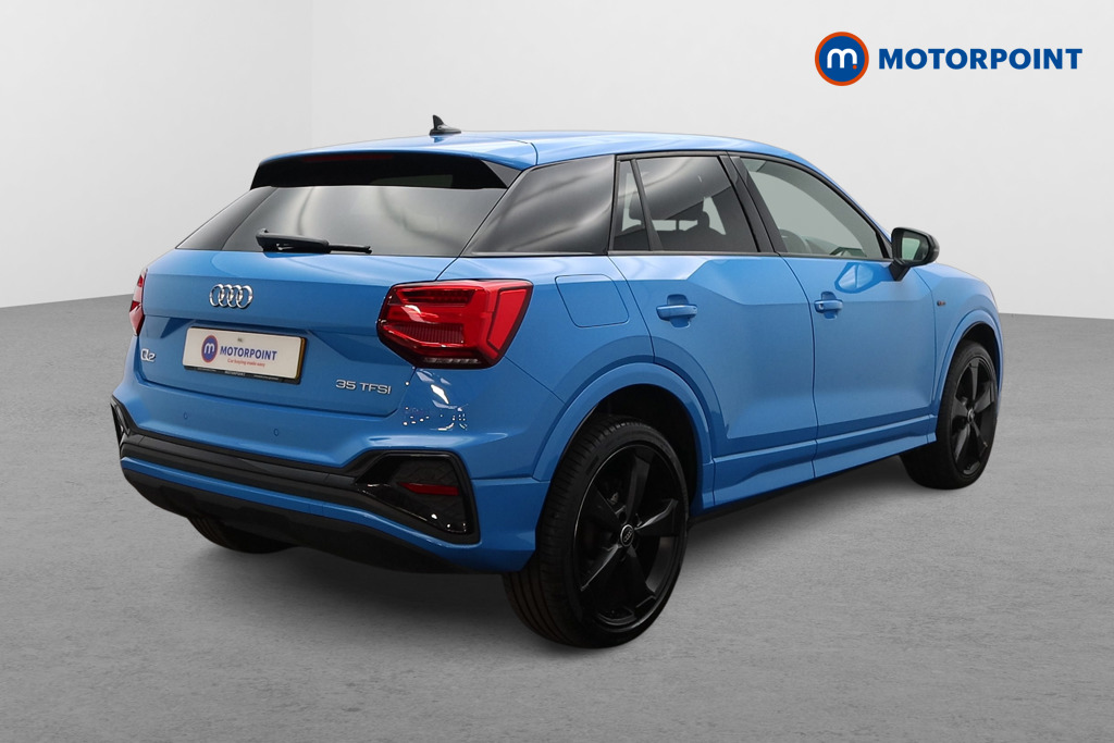 Audi Q2 Black Edition Manual Petrol SUV - Stock Number (1658789) - Drivers side rear corner