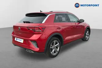 Volkswagen T-Roc R-Line Automatic Petrol SUV - Stock Number (1659657) - Drivers side rear corner