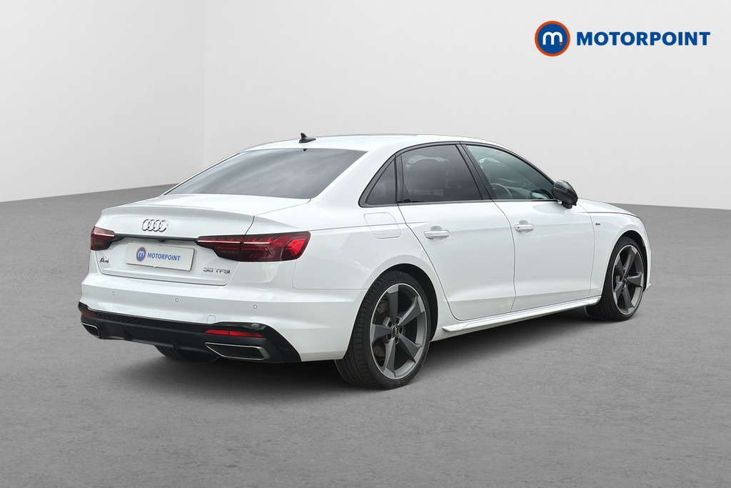 Audi A4 Black Edition Automatic Petrol Saloon - Stock Number (1665290) - Passenger side rear corner