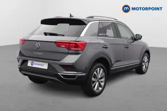 Volkswagen T-Roc Design Manual Petrol SUV - Stock Number (1666185) - Drivers side rear corner