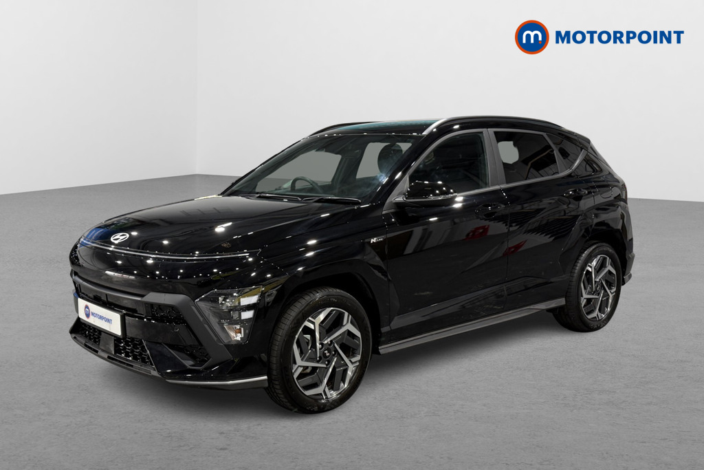 Hyundai Kona N Line Automatic Petrol-Electric Hybrid SUV - Stock Number (1666283) - Passenger side front corner