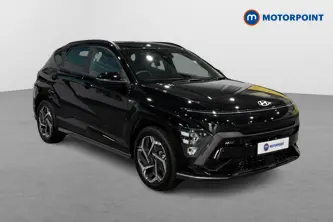Hyundai Kona N Line Automatic Petrol-Electric Hybrid SUV - Stock Number (1666283) - Drivers side front corner