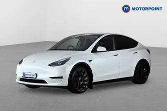Tesla Model Y Performance Automatic Electric SUV - Stock Number (1667896) - Passenger side front corner