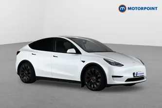 Tesla Model Y Performance Automatic Electric SUV - Stock Number (1667896) - Drivers side front corner