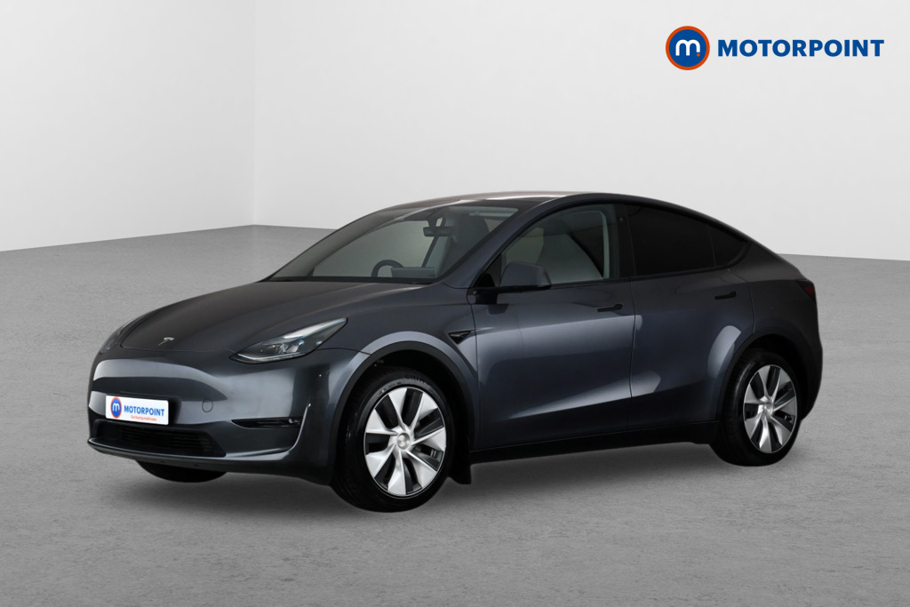 Tesla Model Y Long Range Automatic Electric SUV - Stock Number (1667919) - Passenger side front corner