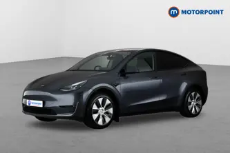 Tesla Model Y Long Range Automatic Electric SUV - Stock Number (1667919) - Passenger side front corner