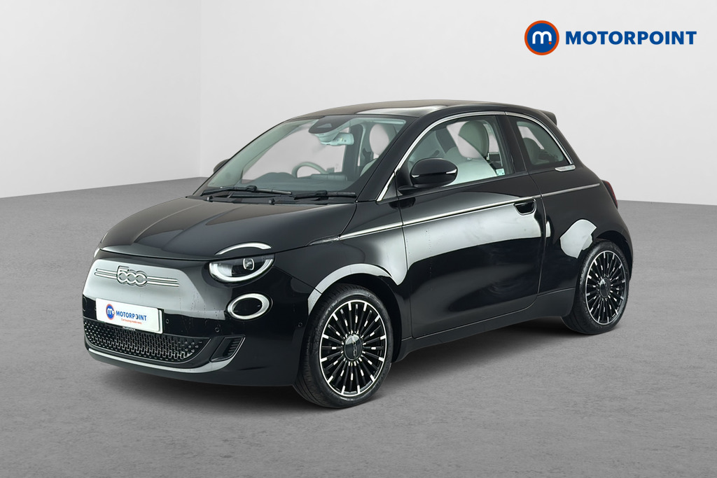 Fiat 500 La Prima Automatic Electric Hatchback - Stock Number (1669221) - Passenger side front corner