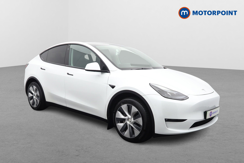Tesla Model Y Long Range Automatic Electric SUV - Stock Number (1669436) - Drivers side front corner