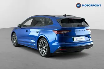 Skoda Enyaq 80X Sportline Plus Automatic Electric SUV - Stock Number (1669526) - Drivers side rear corner