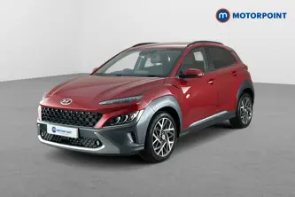 Hyundai Kona Ultimate Automatic Petrol-Electric Hybrid SUV - Stock Number (1669884) - Passenger side front corner