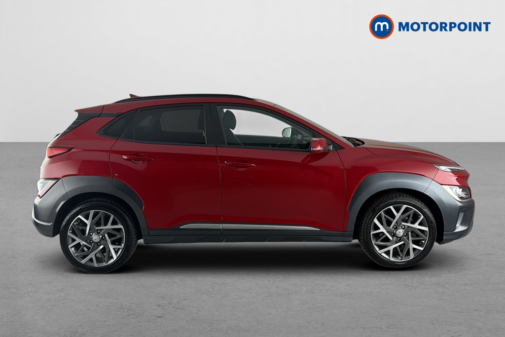 Hyundai Kona Ultimate Automatic Petrol-Electric Hybrid SUV - Stock Number (1669884) - Passenger side