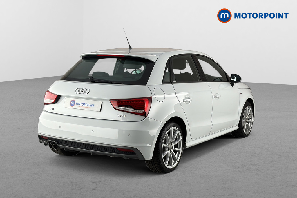 Audi A1 S Line Automatic Petrol Hatchback - Stock Number (1670263) - Passenger side rear corner