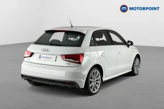 Audi A1 S Line Automatic Petrol Hatchback - Stock Number (1670263) - Passenger side rear corner