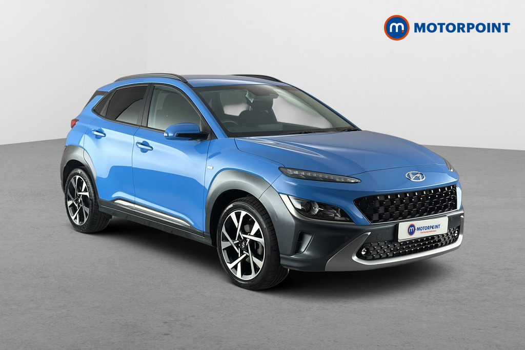 Hyundai Kona Premium Manual Petrol SUV - Stock Number (1670920) - Drivers side front corner