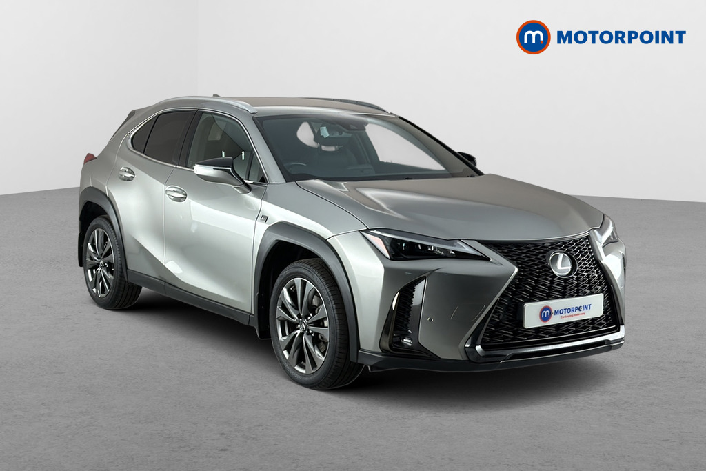 Lexus UX F-Sport Design Automatic Petrol-Electric Hybrid SUV - Stock Number (1671463) - Drivers side front corner