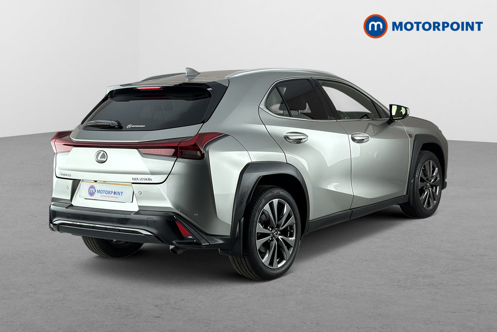 Lexus UX F-Sport Design Automatic Petrol-Electric Hybrid SUV - Stock Number (1671463) - Passenger side rear corner