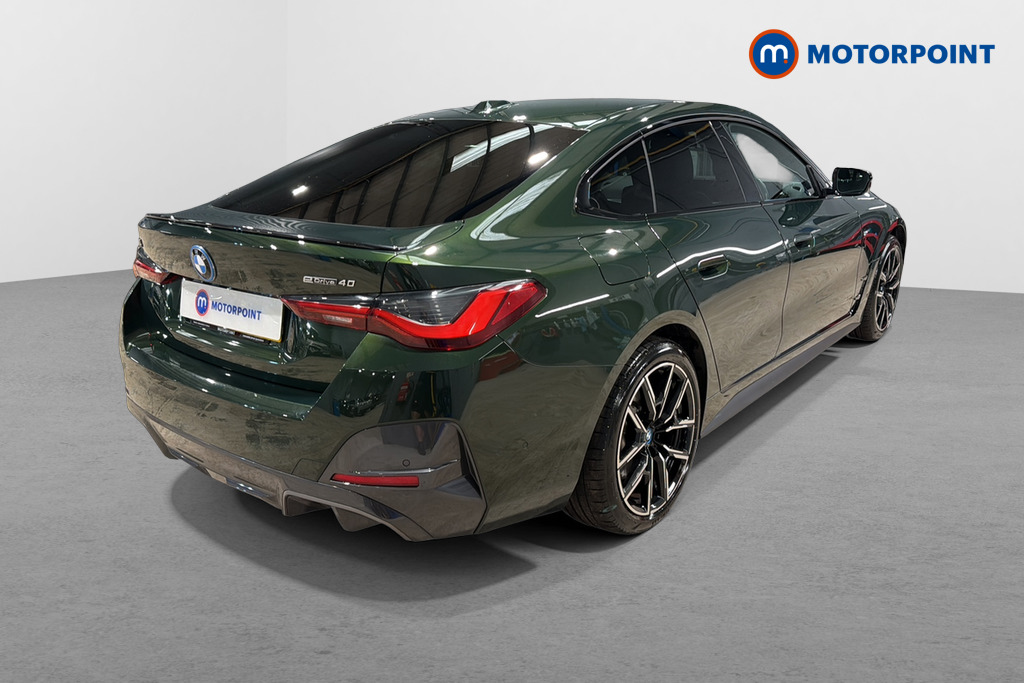 BMW I4 M Sport Automatic Electric Hatchback - Stock Number (1671477) - Passenger side rear corner