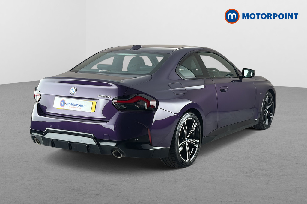 BMW 2 Series M Sport Automatic Petrol Coupe - Stock Number (1671723) - Passenger side rear corner