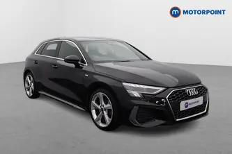 Audi A3 S Line Automatic Petrol Hatchback - Stock Number (1655296) - Drivers side front corner