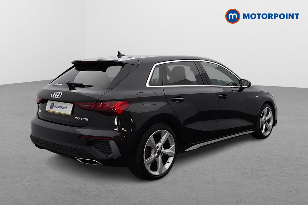 Audi A3 S Line Automatic Petrol Hatchback - Stock Number (1655296) - Drivers side rear corner