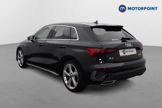 Audi A3 S Line Automatic Petrol Hatchback - Stock Number (1655296) - Passenger side rear corner