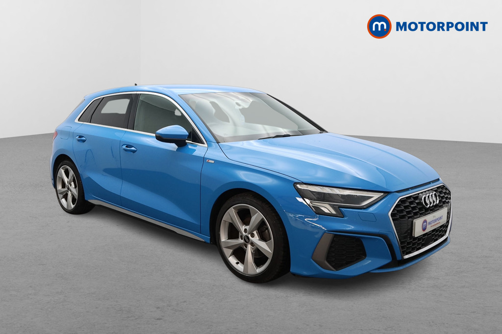 Audi A3 S Line Automatic Petrol Hatchback - Stock Number (1666976) - Drivers side front corner
