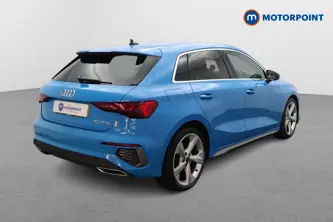 Audi A3 S Line Automatic Petrol Hatchback - Stock Number (1666976) - Drivers side rear corner