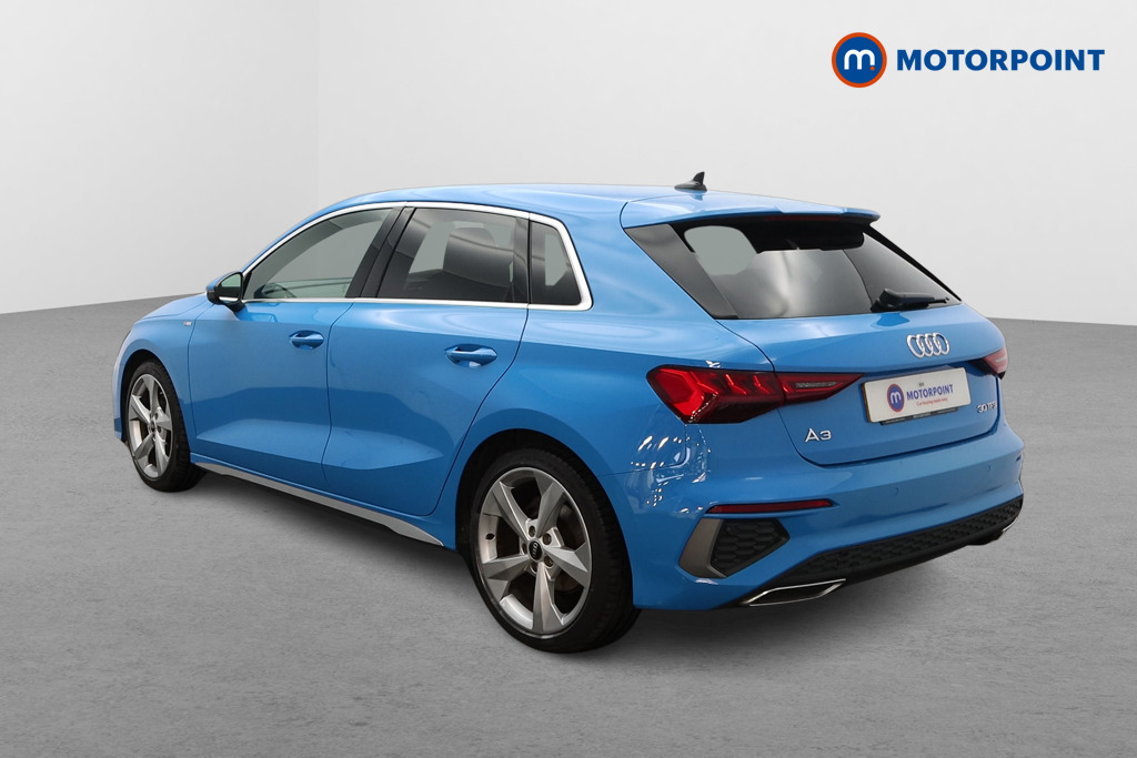 Audi A3 S Line Automatic Petrol Hatchback - Stock Number (1666976) - Passenger side rear corner