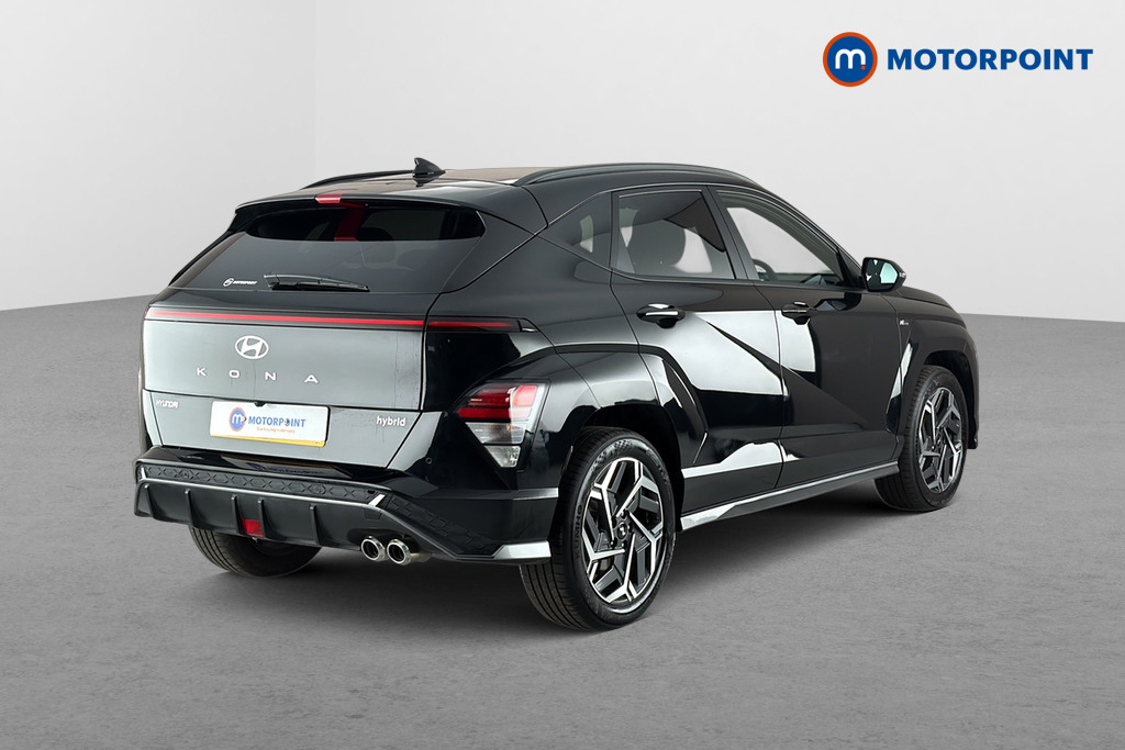 Hyundai Kona N Line Automatic Petrol-Electric Hybrid SUV - Stock Number (1667361) - Passenger side rear corner