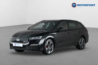 Skoda Octavia VRS Automatic Petrol Plug-In Hybrid Estate - Stock Number (1668661) - Passenger side front corner