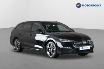 Skoda Octavia VRS Automatic Petrol Plug-In Hybrid Estate - Stock Number (1668661) - Drivers side front corner
