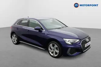 Audi A3 S Line Automatic Petrol Plug-In Hybrid Hatchback - Stock Number (1669406) - Drivers side front corner