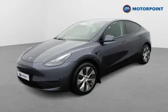 Tesla Model Y Long Range Automatic Electric SUV - Stock Number (1669412) - Passenger side front corner