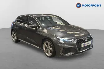 Audi A3 S Line Manual Petrol Hatchback - Stock Number (1669449) - Drivers side front corner