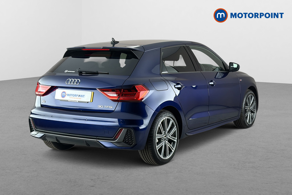Audi A1 S Line Automatic Petrol Hatchback - Stock Number (1669859) - Passenger side rear corner