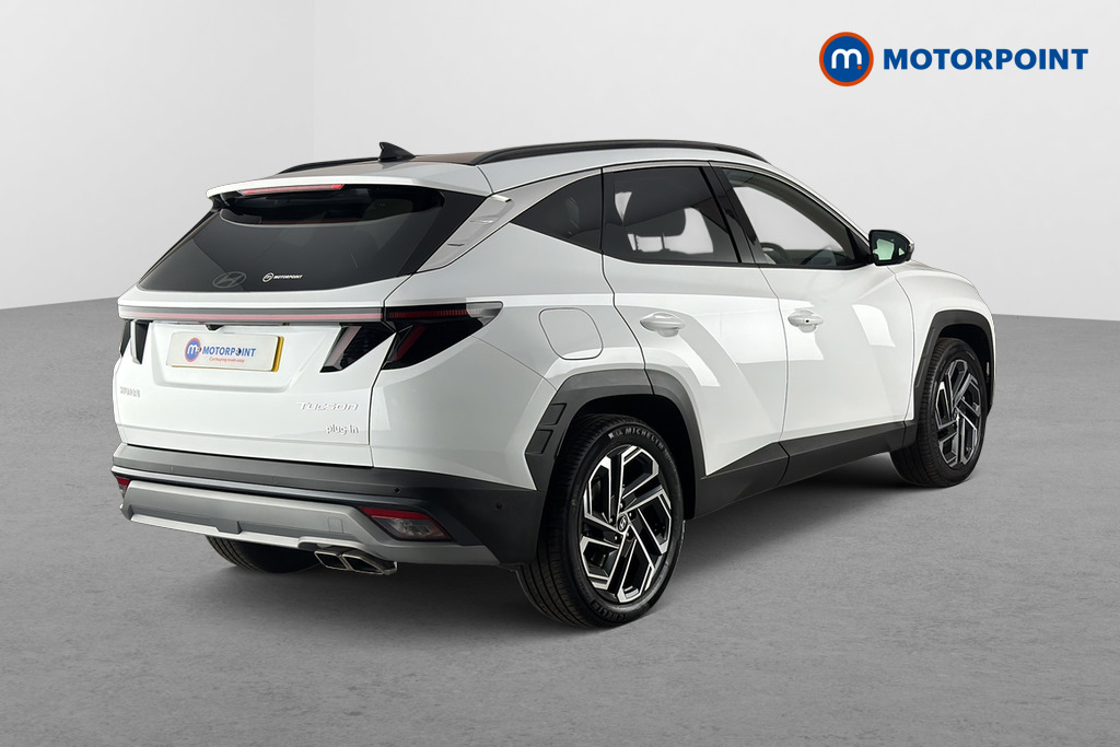 Hyundai Tucson Ultimate Automatic Petrol Plug-In Hybrid SUV - Stock Number (1670991) - Passenger side rear corner