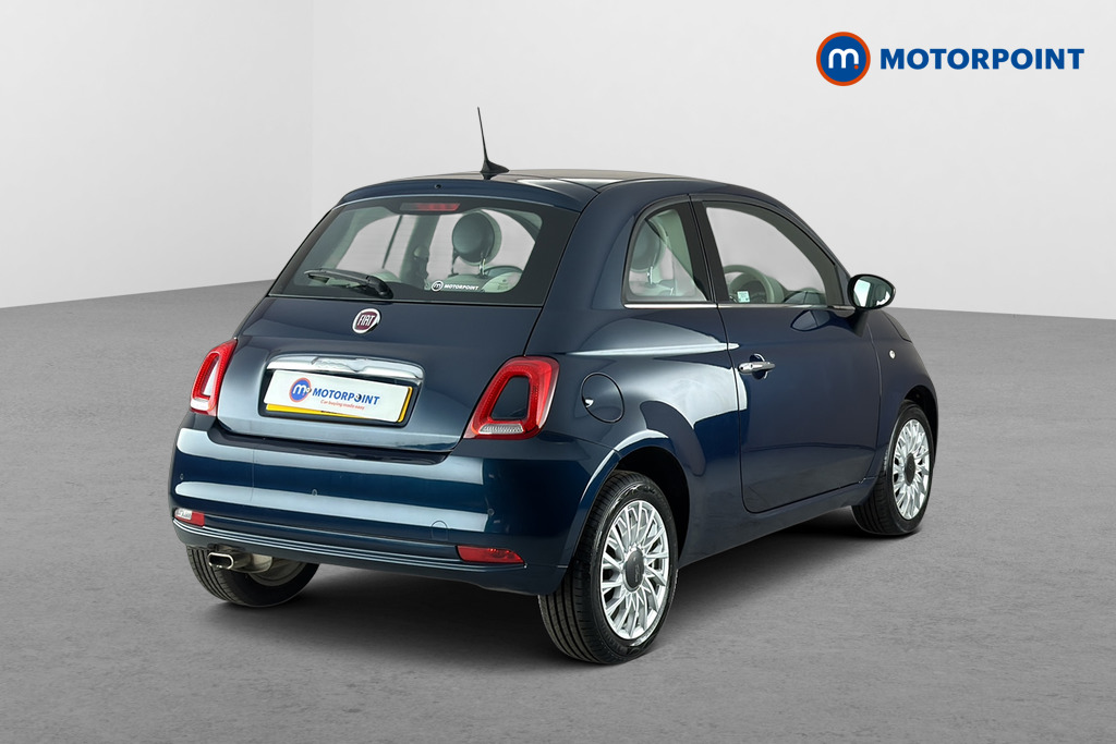 Fiat 500 Lounge Manual Petrol Hatchback - Stock Number (1671232) - Passenger side rear corner